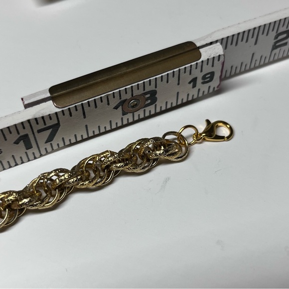 Vintage Artisan Golden Charm Necklace - Picture 7 of 8